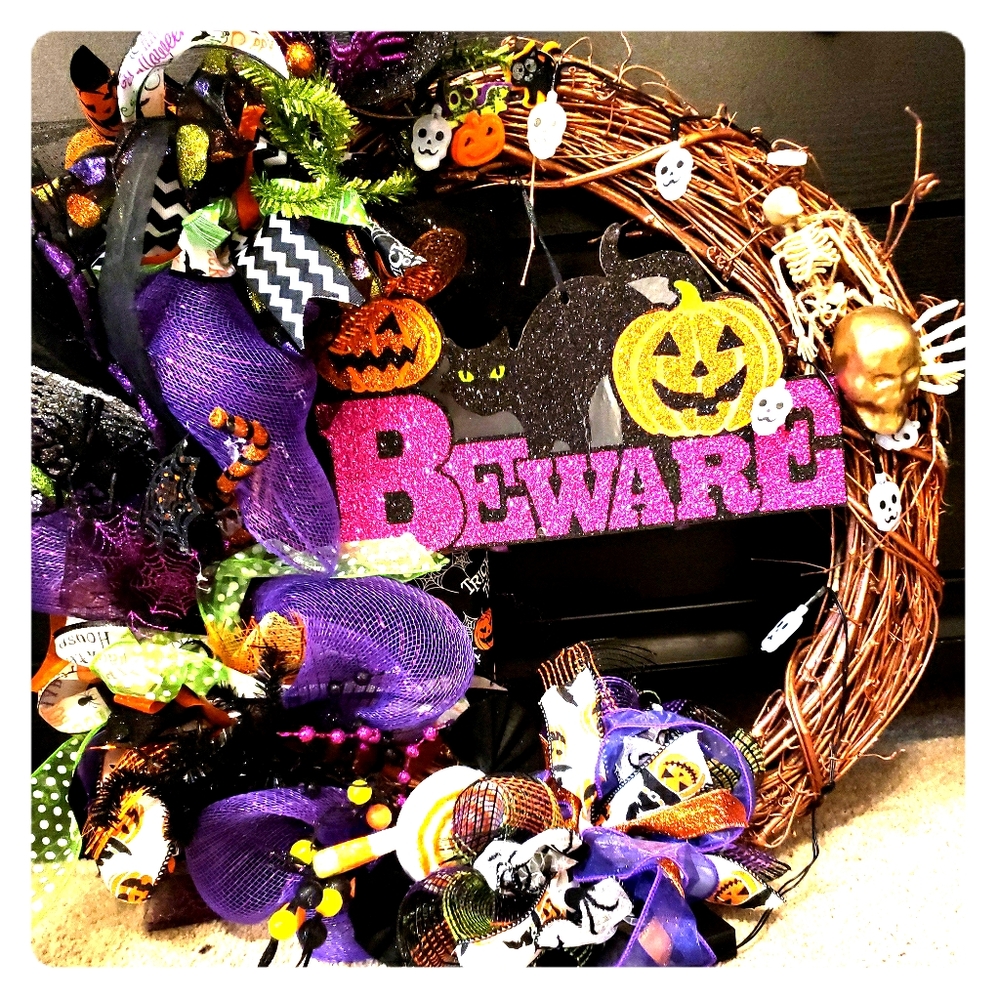 Halloween wreath